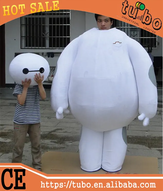 2015 핫 판매! 봉제 인형 로봇 baymax/ baymax 광고 마스코트 복장 중국에서 만든