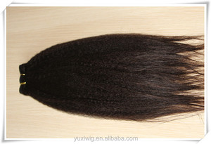 Tissage en fourrure de vison mongol 100% remy, cheveux crépus lisses naturels, tissage hd, extensions/meche, grade 10A - Product Image 3