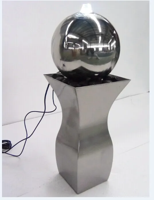 High Sell Garden Decoration Feng Shui Stainless Steel Sphere Ball Fountain hollow stainless steel ball fountain