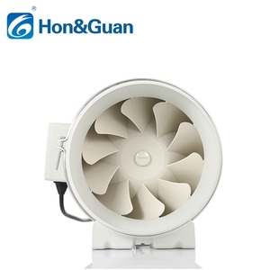 पेशेवर अनुकूलन 8 इंच 200mm HF-200P IP44 मानक बढ़ने तम्बू हाइड्रोपोनिक मिश्रित प्रवाह बाथरूम वेंटिलेशन निकास पंखा - Product Image 4