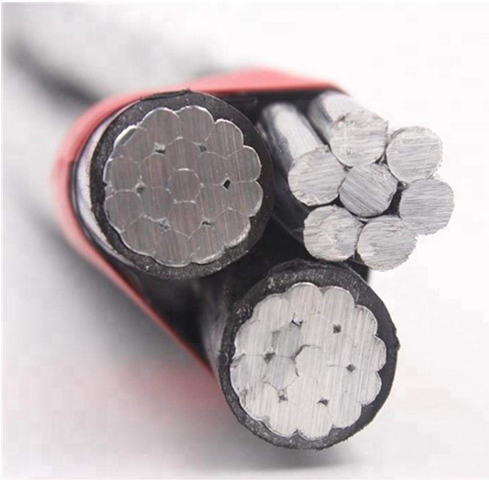 Gastos aérea incluido cable 0,6/1kV con PE/XLPE aislado dúplex/triplex/quadruplex servicio gota abc de cables
