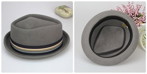 Chapeau d'hiver en feutre <span class=keywords><strong>de</strong></span> laine Gentleman allemand <span class=keywords><strong>de</strong></span> haute qualité avec <span class=keywords><strong>plume</strong></span> - Product Image 5