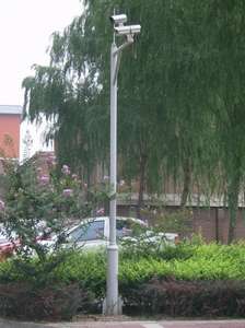 Polygonal ODM या OEM दूरबीन पार्किंग बहुत निगरानी सीसीटीवी कैमरा के लिए पोल - Product Image 4