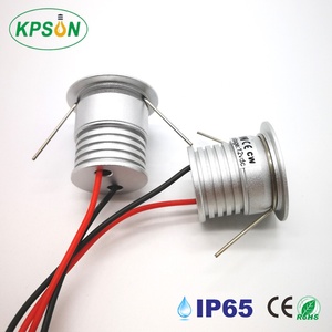 1 W Mini LED armoire spot DC12V <span class=keywords><strong>blanc</strong></span> ou <span class=keywords><strong>blanc</strong></span> chaud lumière plafonnier mini LED lumière de placard - Product Image 6