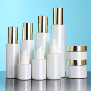 New Luxury Mỹ Phẩm Bao Bì Mỹ Phẩm Glass Jar Kem Container Và Lotion Bơm Chai - Product Image 5