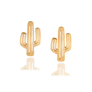 EM1064 Dainty Mini Placcato Oro Aereo <span class=keywords><strong>Cactus</strong></span> Dog Paw Print Ananas Della Vite Prigioniera <span class=keywords><strong>Orecchini</strong></span> per Le Donne Ragazze - Product Image 6