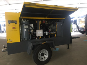 Precio del Compresor de Aire AtlasCopco, Compresor Portátil XAXS600C XRHS666C 17BAR 20BAR con Motor Cummins, Bajo Precio, Popular en China - Product Image 3