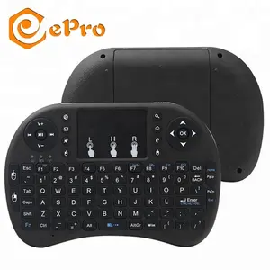 Prezzo di fabbrica i8 tastiera Senza Fili 2.4g Mini Tastiera 92 Keys Gaming Tastiera i8 Air Mouse Touchpad di controllo a distanza