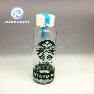 300ml Starbucks chai thủy tinh, nước giải khát chai thủy tinh, chai nước trái cây