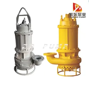 TOYO river sand pump submersible dredging pump with side cutters