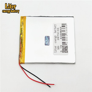 Venta wholesale ultra thin 2875135 batteries 4500 mAh lipo battery 3,7 V rechargeable lithium ion polymer - Product Image 1