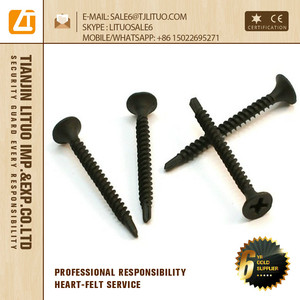 TORNILLO PUNTA AGUJA IDEAL DURLOCK (FINO) tornillo negro - Product Image 4