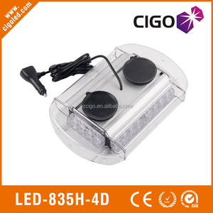 LED-835H-4D LED Avertissement Sécurité Clignotant Balise 12-24v ambulance mini lightbar - Product Image 2