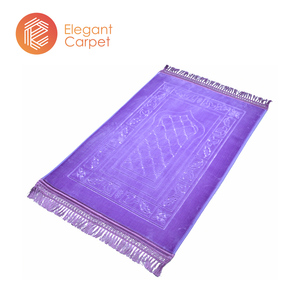 Thổ Nhĩ Kỳ Christian Luxury Flannel Sợi Suface Đệm Cầu Nguyện Hồi Giáo Thảm - Product Image 4