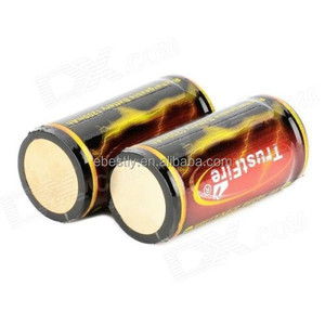 Trustfire 2 PCS ICR 18350 batterie au lithium 1200 mAh rechargeable batterie 3.7 V puissance cylindrique lampes cigarette - Product Image 1