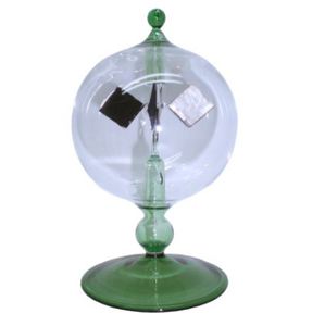 Gelson lab HSDXB75130GRT Crookes <span class=keywords><strong>Radiometer</strong></span> und Solar <span class=keywords><strong>Radiometer</strong></span> Light Mill Cross Business Geschenk Kleine Mini Glaskuppel geblasen - Product Image 1