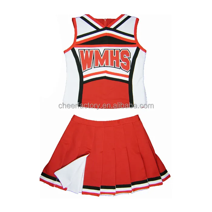 China Supplier New brand 2017 custom mesh cheerleading uniforms of CE Standard