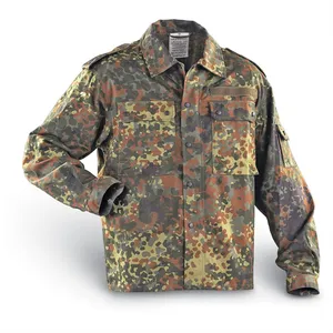 2016 Новых Людей Военно Camoflage Камуфляж Рубашка Армия Combat jacket