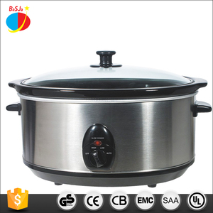 Kitchen Appliance 320W 7.5QT Oval Stainless Steel Crock Pot Electric <strong>Slow</strong> <strong>Cooker</strong> 1.<strong>5L</strong> 3.<strong>5L</strong> <strong>5L</strong> - Product Image 2
