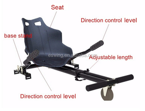 Bán buôn <span class=keywords><strong>Hot</strong></span> Popular HoverGoKart Go Kart <span class=keywords><strong>Hoverkart</strong></span> Phần TỰ LÀM Cho 10 inch hoverboard - Product Image 2
