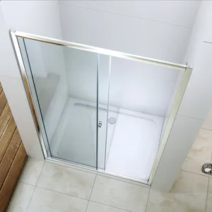 Luxury Bathroom Design OEM Custom Framed Bathtub Used Shower Glass Door