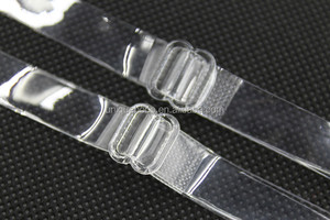 Les femmes Portent Des Accessoires Élastique Transparent Clair TPU Invisible Soutien-Gorge Bretelles - Product Image 3