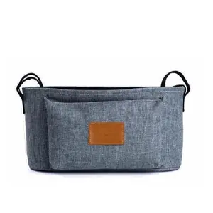 Sac de rangement multifonctionnel pour poussette de bébé avec porte-gobelet pour sac à couches Cool