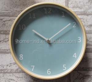 Reloj de pared de madera, diseño Simple, redondo, personalizado, para promoción - Product Image 3