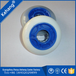 Fabricante alibaba 3 ruedas PU patinaje en línea rueda <span class=keywords><strong>de</strong></span> goma - Product Image 3