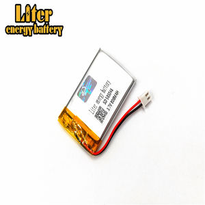 Stecker <span class=keywords><strong>2</strong></span>,5-<span class=keywords><strong>2</strong></span> P 503048 800 mah 3,7 v Wiederaufladbare lipo batterie solar li ionen polymer lithium-batterie mit PCM - Product Image 4