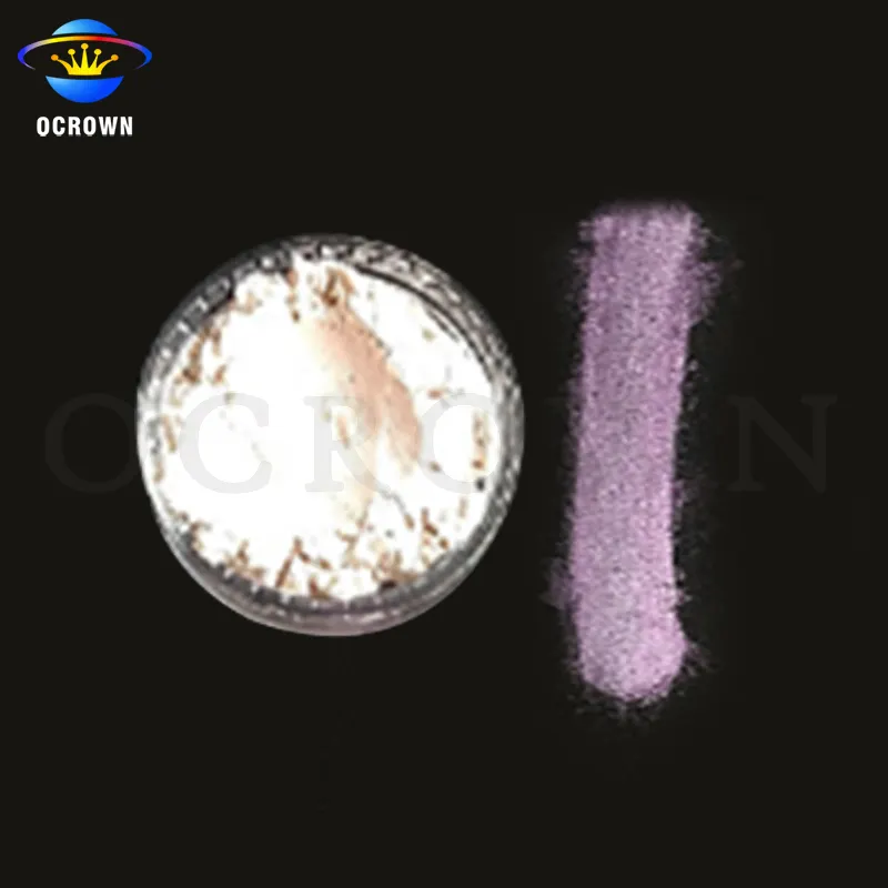 Gökkuşağı girişim mika inci pigment tozu için kozmetik ve endüstri