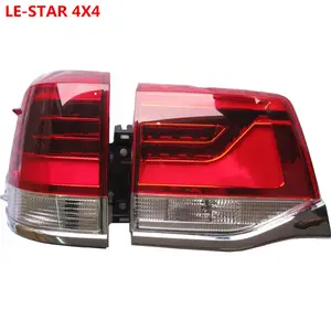 LE-STAR 4X4 LC1613 Lampu Belakang Lampu Ekor untuk LANDCRUISER 2016 +