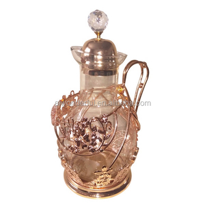 2024 nouveauté cruche d'<span class=keywords><strong>eau</strong></span> en verre arabe avec couvercle - Product Image 1