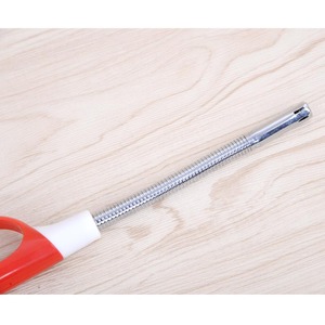 Recargable multiusos al aire libre barbacoa herramienta cocina vela encendedor Metal ABS butano Gas estufa chimenea piloto encendedores - Product Image 5