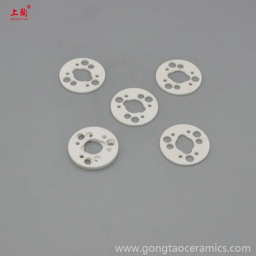 Irregular ceramic parts porous zirconia ceramic or tap alumina porous ceramic disc