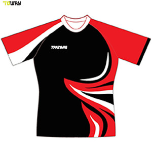 Grosir Latihan Rugby Jersey Cetakan Sublimasi - Product Image 6