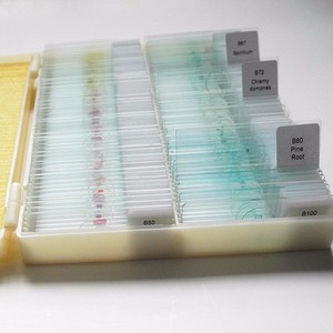 Cố định 100pcs của hộp thiết lập sinh học mô học chuẩn bị kính hiển vi Slide cho trường giảng dạy - Product Image 5