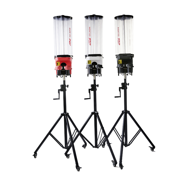 Portable GLS-16303 Badminton Shuttlecock Ball Feeder Automatic Serve Training Practice Machine