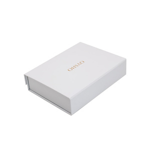 Hộp Quà Tặng Từ Tính Gấp Được Màu Trắng Làm Bằng Tay Sang Trọng Làm Thủ Công Theo Yêu Cầu Phổ Biến - Product Image 4