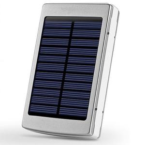 Power <span class=keywords><strong>Bank</strong></span> Solare da 10000mAh con Doppia Porta USB per Telefoni Cellulari, Caricabatterie Solare per Esterni - Product Image 3
