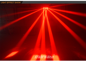 Trung Tâm Giải Trí LED Quad Barrel Mirrors Zipper Roller Scanner Ánh Sáng - Product Image 3