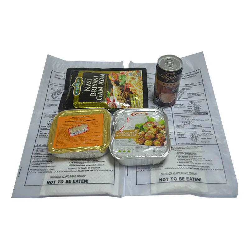 HongQiang kendini isıtma pedi MRE alevsiz rasyon isıtıcı çanta ısı paketi gıda için