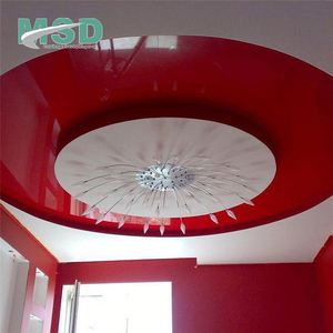PVC película de estiramiento de techo Barrisol película aplicada en sala de baño para la decoración - Product Image 2