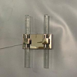 Crystal Led <strong>Wall</strong> Sconce Luxury Bedroom <strong>Wall</strong> Sconce Rose Gold &amp; <strong>Chrome</strong> Modern <strong>Wall</strong> <strong>Light</strong> for Hotel - Product Image 4