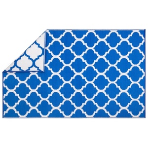 Customer Design <strong>Plastic</strong> Mould for Reversible Outdoor 100% <strong>Recycled</strong> Woven Polypropylene <strong>Mat</strong> 5x7