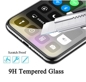 Protector de pantalla para teléfono móvil, vidrio templado curvo para <span class=keywords><strong>iPhone</strong></span> XR, 9H, 0,33mm, 2.5D, antiluz azul - Product Image 5