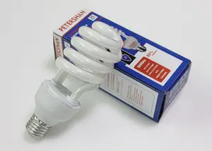 Bombilla de ahorro de energía, lámpara fluorescente compacta en espiral, 11w, E27, E14, 220V