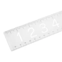 factory promotion 6.5x12inch quilting ruler laser