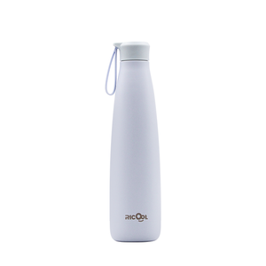 Fabbrica all'ingrosso Custom 17oz 500 ml vernice <span class=keywords><strong>di</strong></span> gomma in acciaio inox piccola bocca termo Sport bottiglie <span class=keywords><strong>di</strong></span> <span class=keywords><strong>acqua</strong></span> da mensa bottiglie sottovuoto - Product Image 5