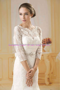<span class=keywords><strong>2015</strong></span> slesves codo guangzhou sirena vestidos de novia con el tren largo y AG010 encaje francés - Product Image 2
